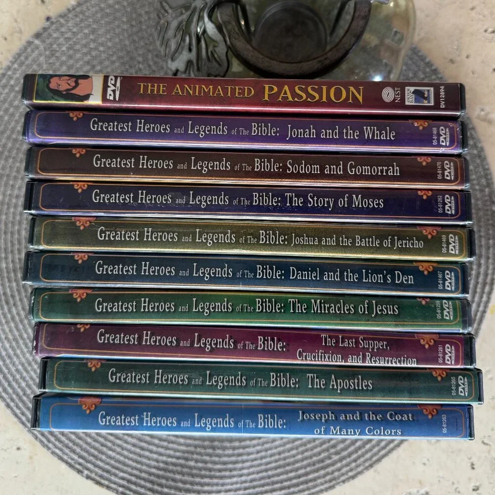 Greatest Heroes & Legends of the Bible DVDs